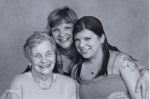 My mother, me and daughter Larissa