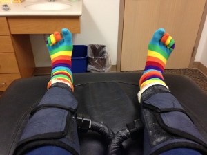 Toe Socks in Primary Colors 003