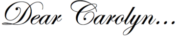 DearCarolynSMALL